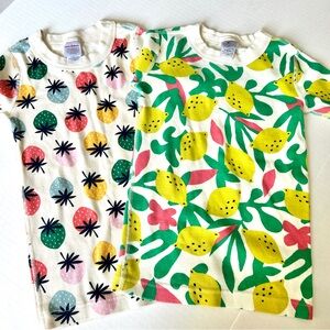 Hanna Andersson Fruit Print John Pajama Tops